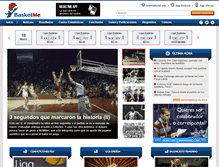 Tablet Screenshot of basketme.com